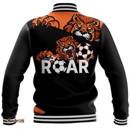 Brisbane Roar Soccer Baseball Jacket The Roar Mascot