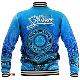 Adelaide Strikers Indigenous Aboriginal Arts Baseball Jacket