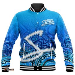 Adelaide Strikers Indigenous Aboriginal Arts Baseball Jacket