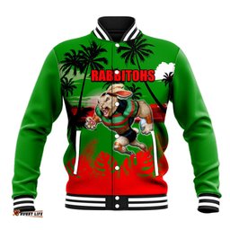NRL Rabbitohs Baseball Jacket Summer Vibe Style