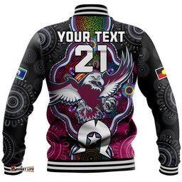 Custom Personalised Sea Eagles Rugby NAIDOC Week Baseball Jacket Indigenous
