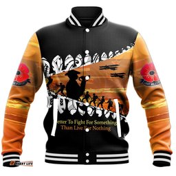 Vibe Hoodie Clothing - New Zealand Anzac Day We Will Remember Them Baseball Jacket