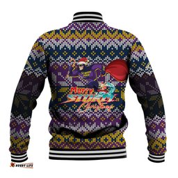 Melbourne Storm Christmas Baseball Jacket MerryStorm Man DT02