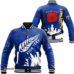 Vibe Hoodie Clothing - Custom Australia Anzac Camouflage Mix Fern Baseball Jacket