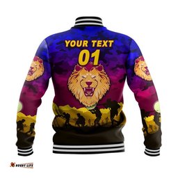 Custom Personalised Brisbane Lions ANZAC Baseball Jacket Simple Style