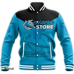 Cronulla-Sutherland Sharks Baseball Jacket Drinking style - NRL