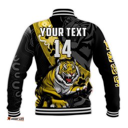 Custom Text And Number Richmond Football Baseball Jacket Tigers 1885 Indigenous Basic Style