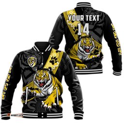 Custom Text And Number Richmond Football Baseball Jacket Tigers 1885 Indigenous Basic Style