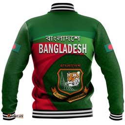 Bangladesh Cricket Team Baseball Jacket Bangla Tigers Simple