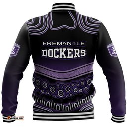 Fremantle Dockers Baseball Jacket Freo Indigenous Style