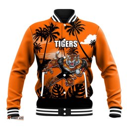 NRL Tigers Baseball Jacket Summer Vibe Style