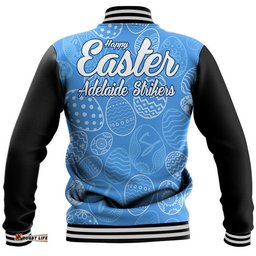 Adelaide Strikers Cricket Happy Easter Day Baseball Jacket Simple Style