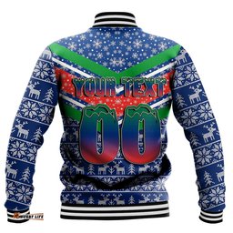 Custom Vibe Hoodie Clothing - New Zealand Warriors Christmas Aboriginal Tattoo Baseball Jackets