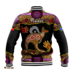 Naidoc Heal Country Baseball Jacket Kangaroo Australia