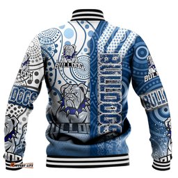Vibe Hoodie Clothing - Canterbury-Bankstown Bulldogs Sporty Style Baseball Jackets