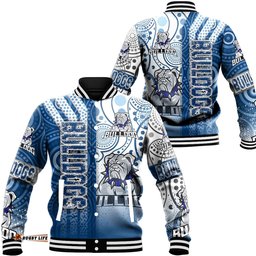 Vibe Hoodie Clothing - Canterbury-Bankstown Bulldogs Sporty Style Baseball Jackets