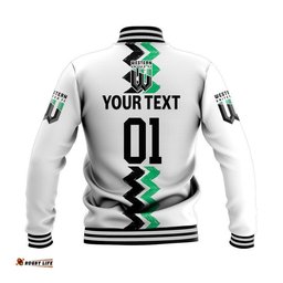 Custom Personalised Western United Baseball Jacket Soccer Club Original Style - White