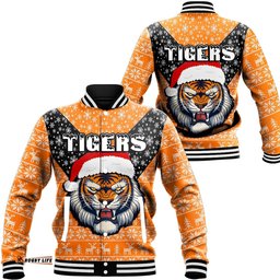 Vibe Hoodie Clothing - Wests Tigers Christmas Baseball Jackets