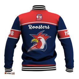 Roosters Rugby Baseball Jacket Tricolours 1908 Sporty Version