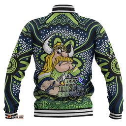 Canberra Raiders Baseball Jacket Aboriginal Inspired Naidoc Week Custom For Die Hard Fan Supporters
