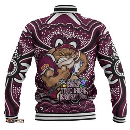 Queensland Maroons Baseball Jacket Aboriginal Inspired Naidoc Week Custom For Die Hard Fan Supporters