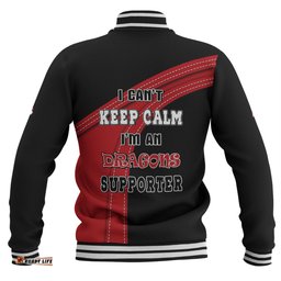 St. George Illawarra Dragons Baseball Jacket Custom Team Of Us Die Hard Fan Supporters