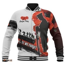 Australia Baseball Jacket - Custom Anzac Day Special Style ( Ver 2 )