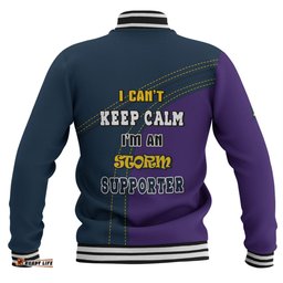 Melbourne Storm Baseball Jacket Custom Team Of Us Die Hard Fan Supporters