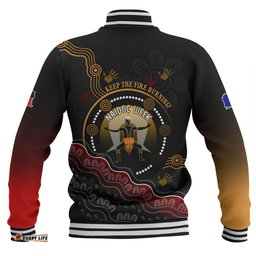 Australia Baseball Jacket Naidoc Week Aboriginal Inspired And Torres Strait Islander Culture
