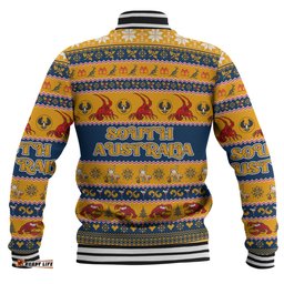 South Australia Big Things Christmas Custom Baseball Jacket - The Big Lobster Baseball Jacket