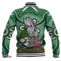 South Sydney Rabbitohs Baseball Jacket Aboriginal Inspired Naidoc Week Custom For Die Hard Fan Supporters