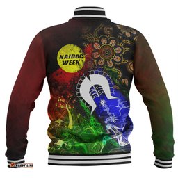 Australia Baseball Jacket Naidoc Week Aboriginal Indigenous Inspired Blood In Me