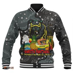 Penrith Panthers Custom Baseball Jacket - Australian Big Things Baseball Jacket
