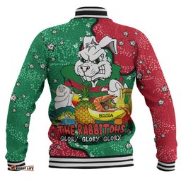 South Sydney Rabbitohs Baseball Jacket - Australian Big Things Baseball Jacket