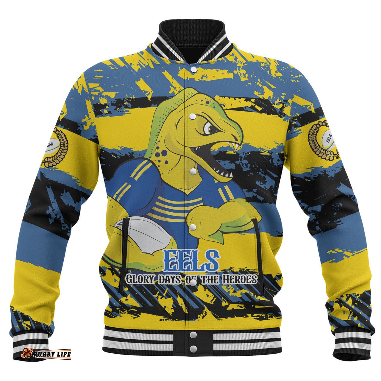 Parramatta Eels Sport Baseball Jacket - Theme Song Inspired