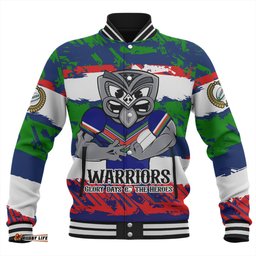 New Zealand Warriors Sport Baseball Jacket - Theme Song Inspired