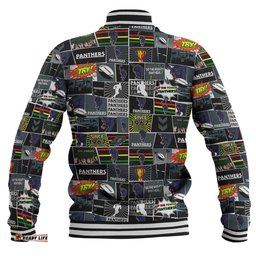 Penrith Panthers Baseball Jacket - Team Of Us Die Hard Fan Supporters Comic Style