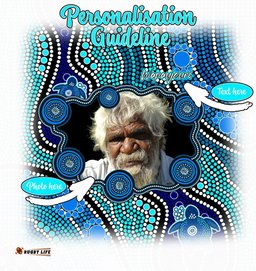 Australia Personalised Aboriginal Custom Baseball Jacket - River And Turtles Dot Art Painting Blue Baseball Jacket
