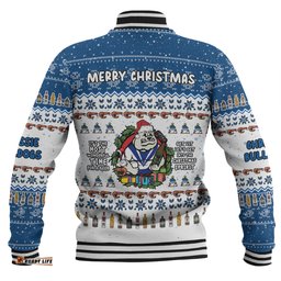 Canterbury-Bankstown Bulldogs Christmas Custom Baseball Jacket - Chrissie Spirit Baseball Jacket