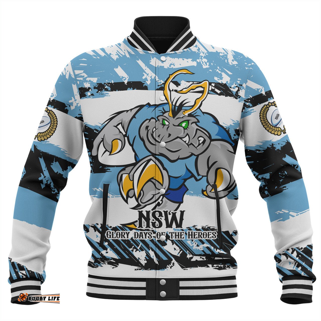 Cockroach Sport Baseball Jacket - Theme Song Inspired