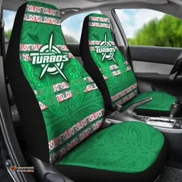 Manawatu Turbos Car Seat Covers Maori Vibes A31
