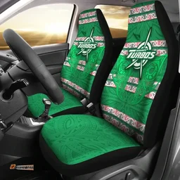 Manawatu Turbos Car Seat Covers Maori Vibes A31