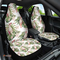 Australia Pink Cockatoo Car Seat Cover Aussie Orchids Seamless Pattern
