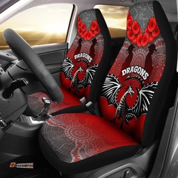 Dragons Car Seat Covers St. George ANZAC Day
