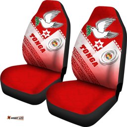 Tonga Rugby Car Seat Covers Polynesian Style