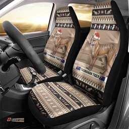 Aussie Tasmanian Tiger Car Seat Cover Merry Christmas