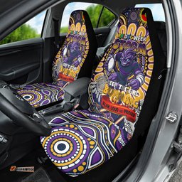 NAIDOC Week 2024 Storm Car Seat Cover Mascot Rugby