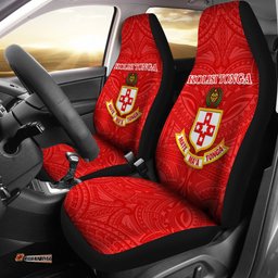Kolisi Tonga Car Seat Covers Mate Ma'a Tonga Unique Rugby Style