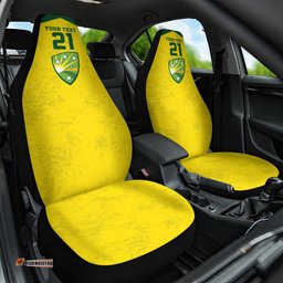 Custom Australia Cricket Car Seat Cover History Champions World Cup Unique