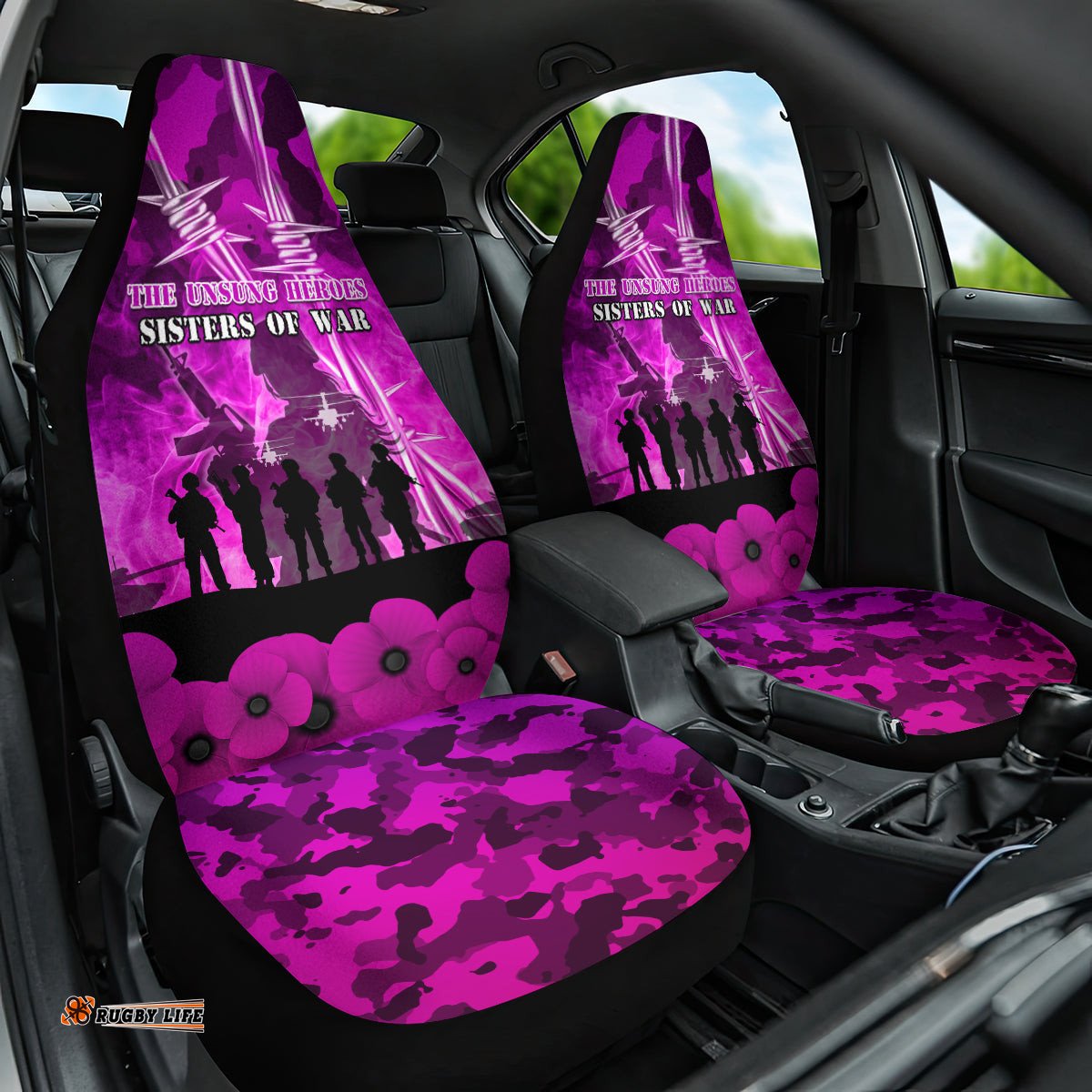 Australia ANZAC Day Car Seat Cover The Unsung Heroes Sisters of War